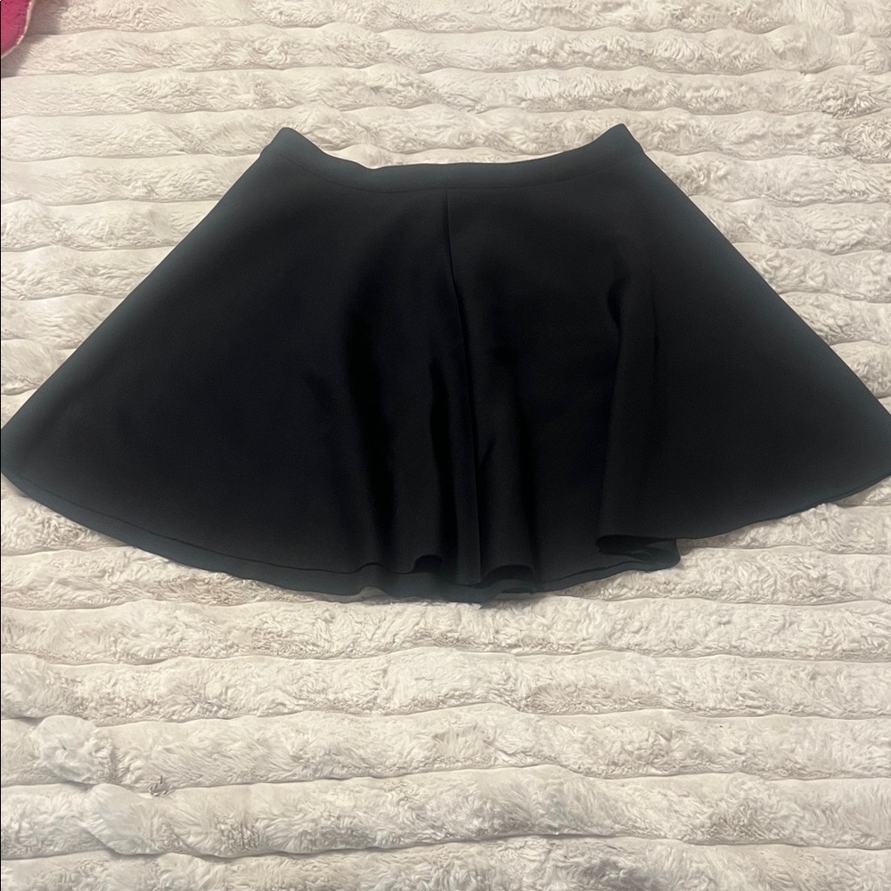 Abercrombie & Fitch Black Flared Skirt